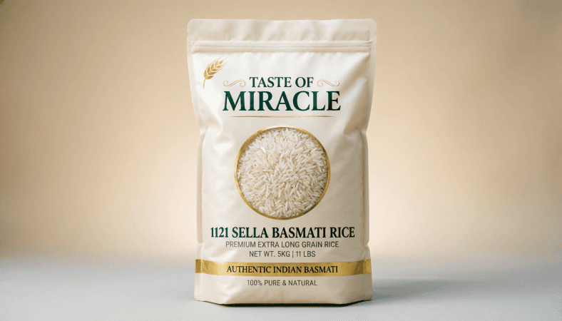1509 Basmati Rice packaging