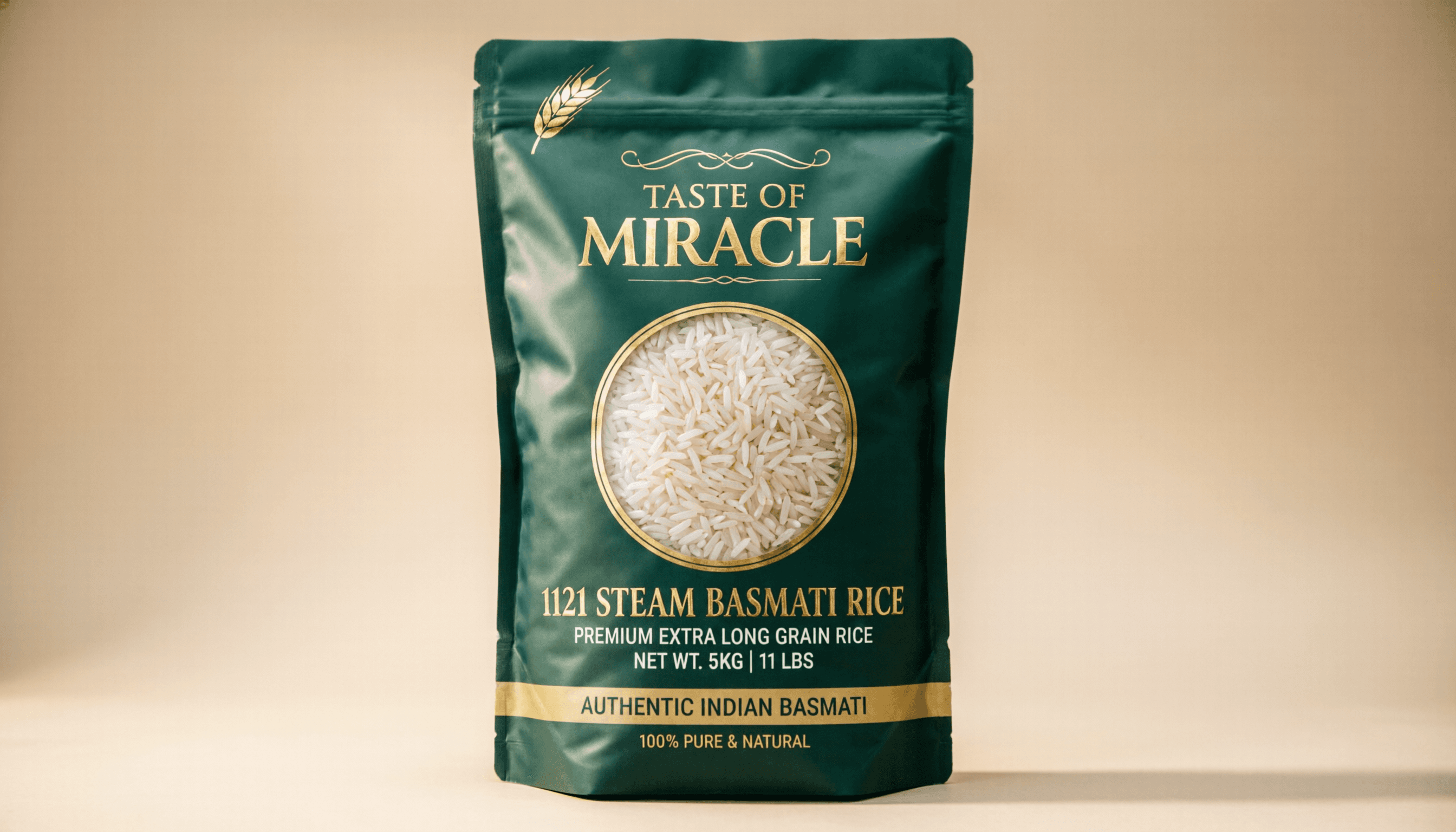 1121 Basmati Rice packaging