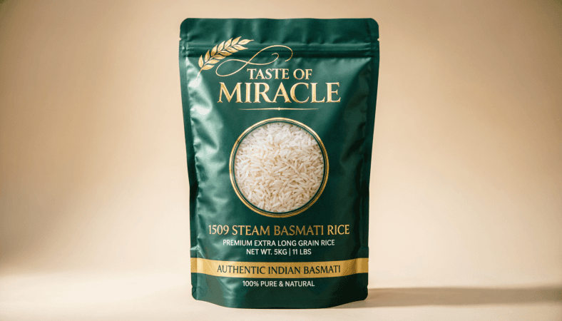 Parboiled Rice packaging